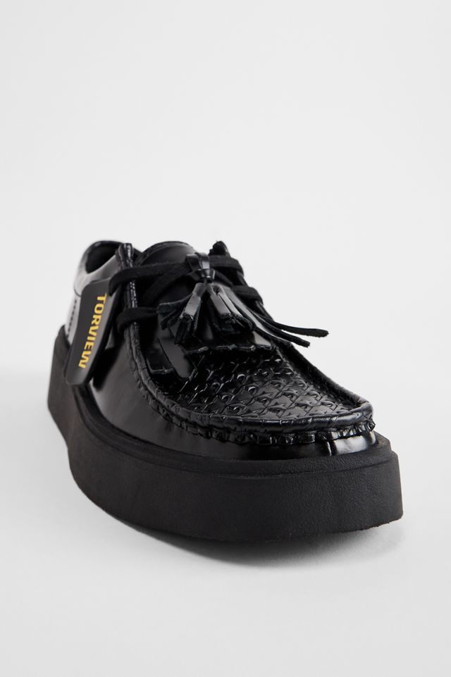 Clarks Originals Black Torview Leather Shoes #3