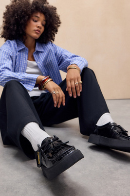 Clarks Originals Black Torview Leather Shoes - Black UK 6 at Urban Outfitters