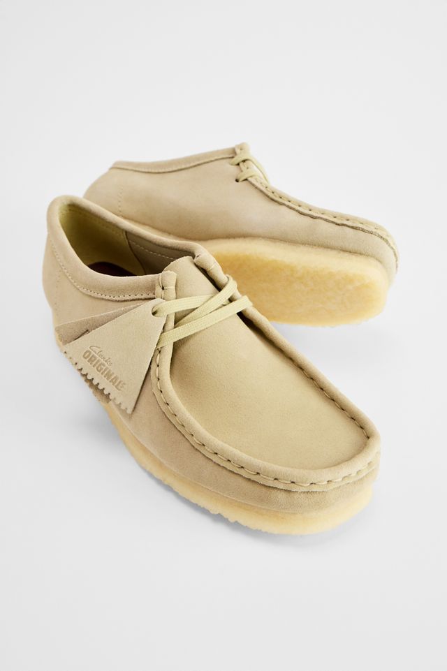 Clarks Originals Maple Wallabee Suede Shoes | Urban Outfitters UK