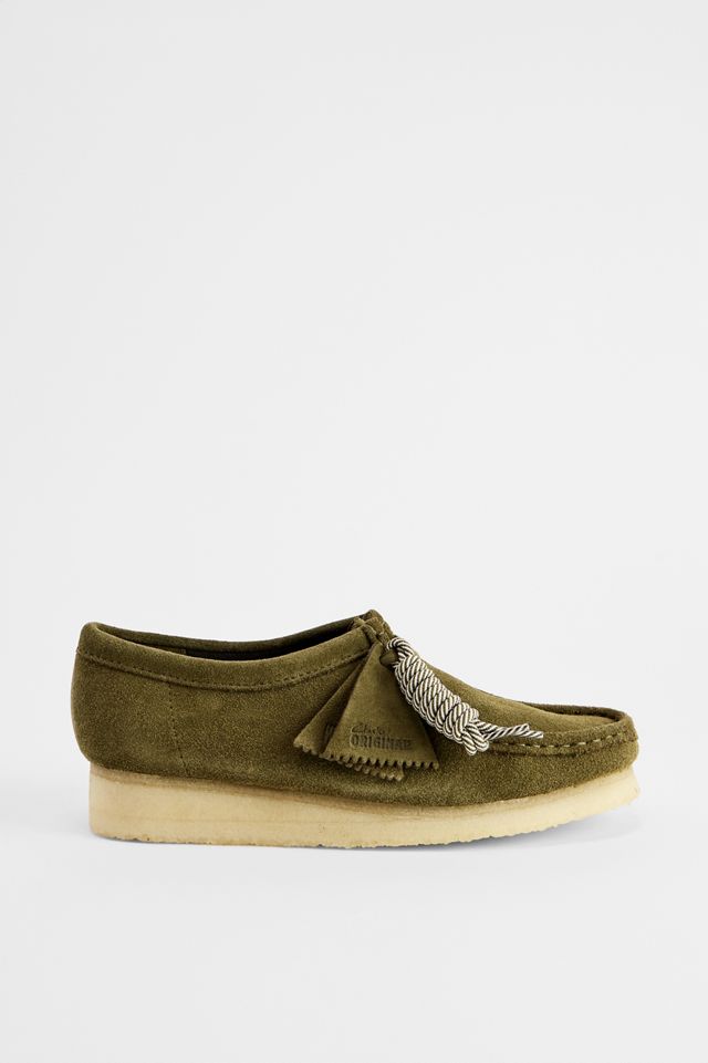 Scarpe in Camoscio Wallabee Olive Clarks Originals #2