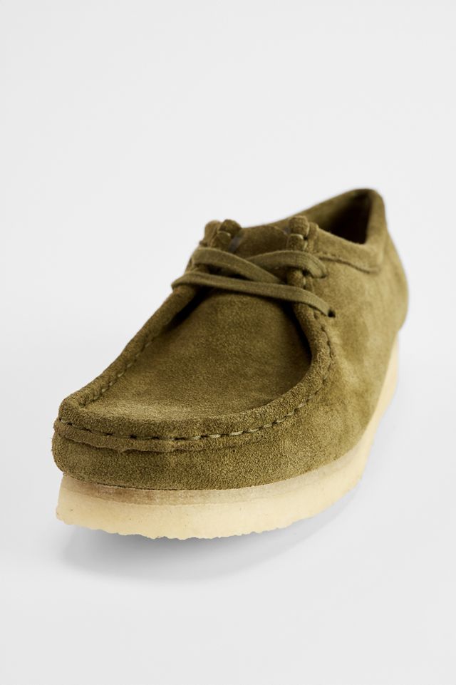 Scarpe in Camoscio Wallabee Olive Clarks Originals #3