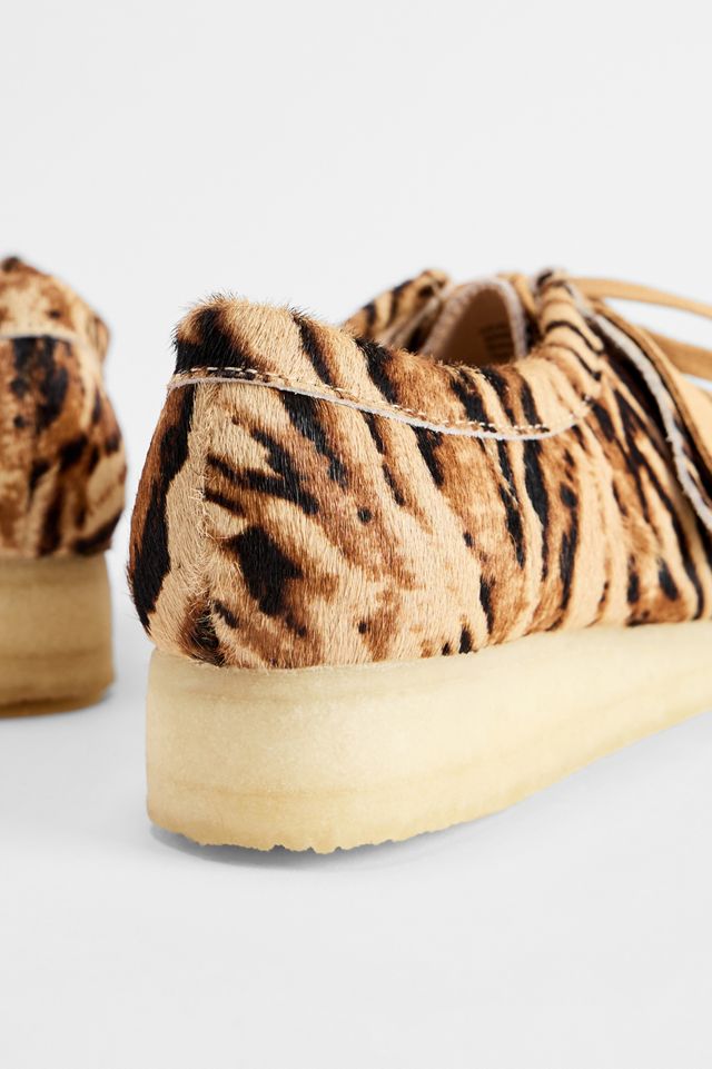 Chaussures Wallabee à imprimé tigre Clarks Originals #4