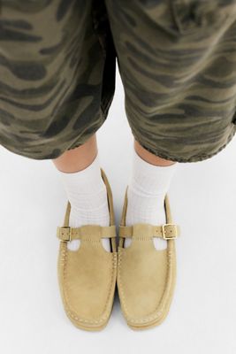 Clarks Originals Maple Wallabee T-Steg-Schuhe
