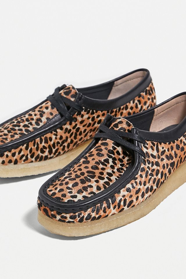 Clarks Originals Leopard Print Wallabee Shoes | Urban Clarks Originals Leopard Print Wallabee Shoes | Urban