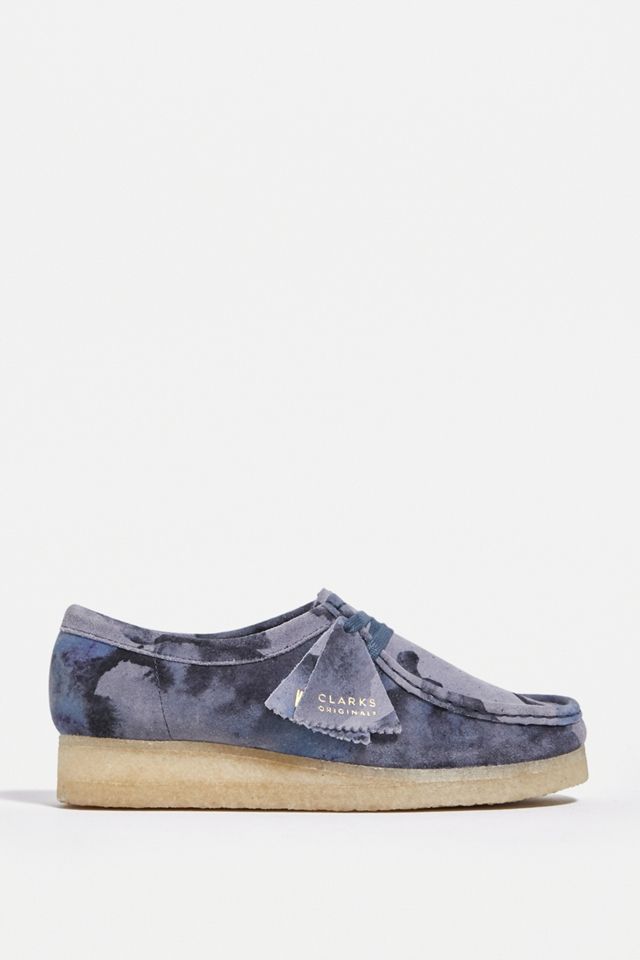 Clarks Originals - Chaussures Wallabee à imprimé camouflage bleues #2
