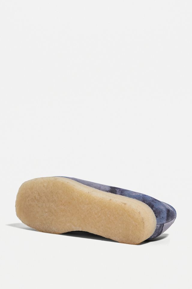 Clarks Originals - Chaussures Wallabee à imprimé camouflage bleues #4