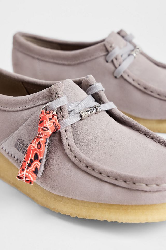 Clarks Originals Grey Wallabee Suede Shoes #2