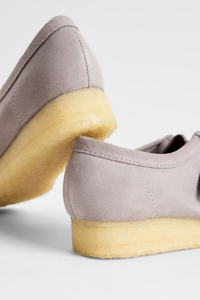 Clarks Originals Grey Wallabee Suede Shoes #3