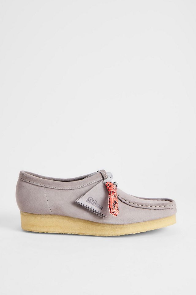 Clarks Originals Grey Wallabee Suede Shoes #4