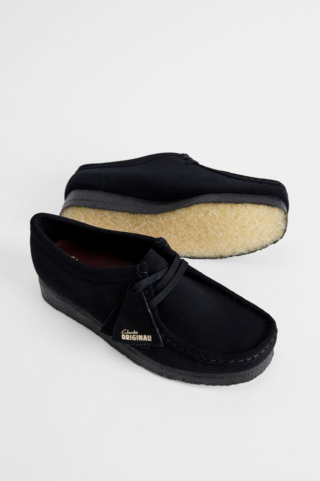 Clarks Originals Schwarze Wildleder Wallabee Schuhe #1