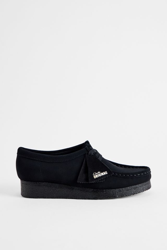 Clarks Originals Schwarze Wildleder Wallabee Schuhe #3