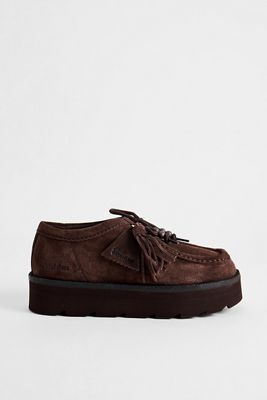 Clarks Originals Chocolate Brown Suede Meare Walla Shoes