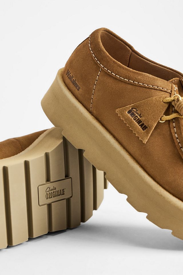 Scarpe Meare Walla in camoscio marrone Clarks Originals #3
