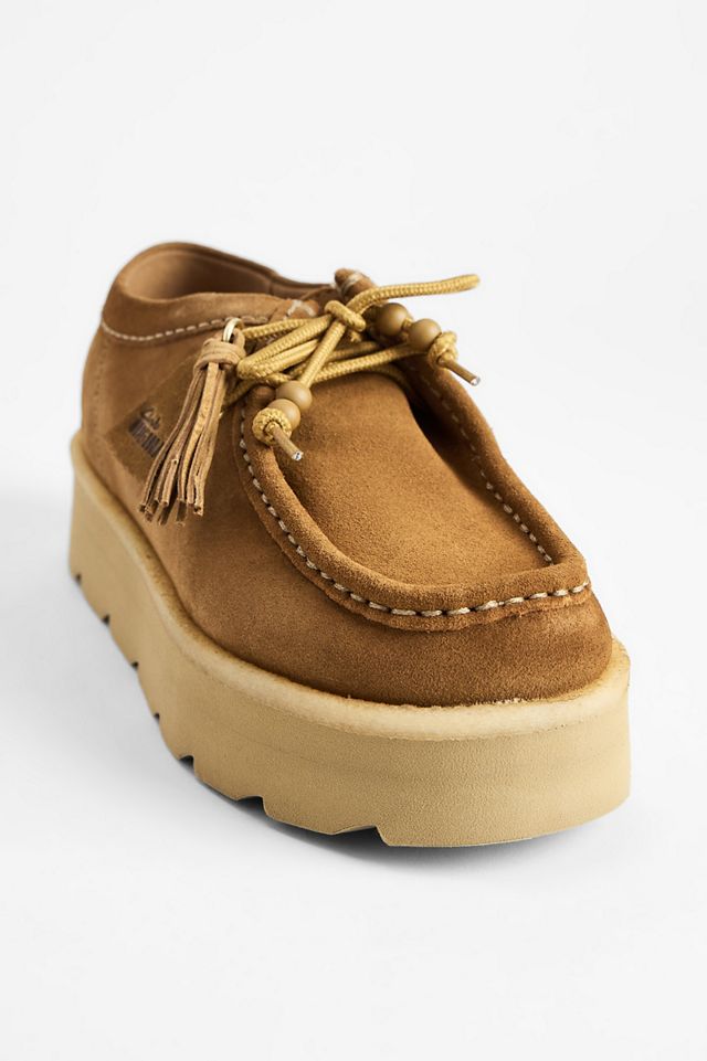 Scarpe Meare Walla in camoscio marrone Clarks Originals #4
