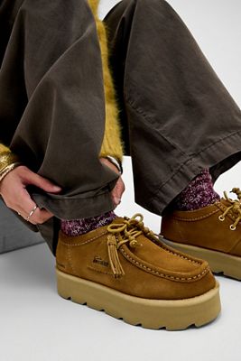 Zapatos Clarks Originals Meare Walla de Ante Marrón