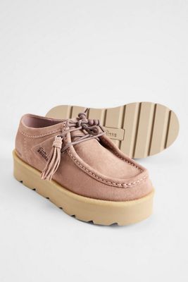 Chaussures Meare Walla en daim brun moyen Clarks Originals