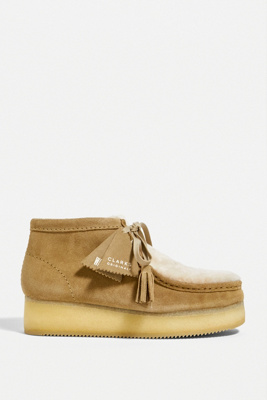 tan suede wallabees