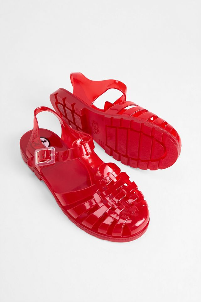 Juju Red Riley Fisherman Jelly Shoes #1