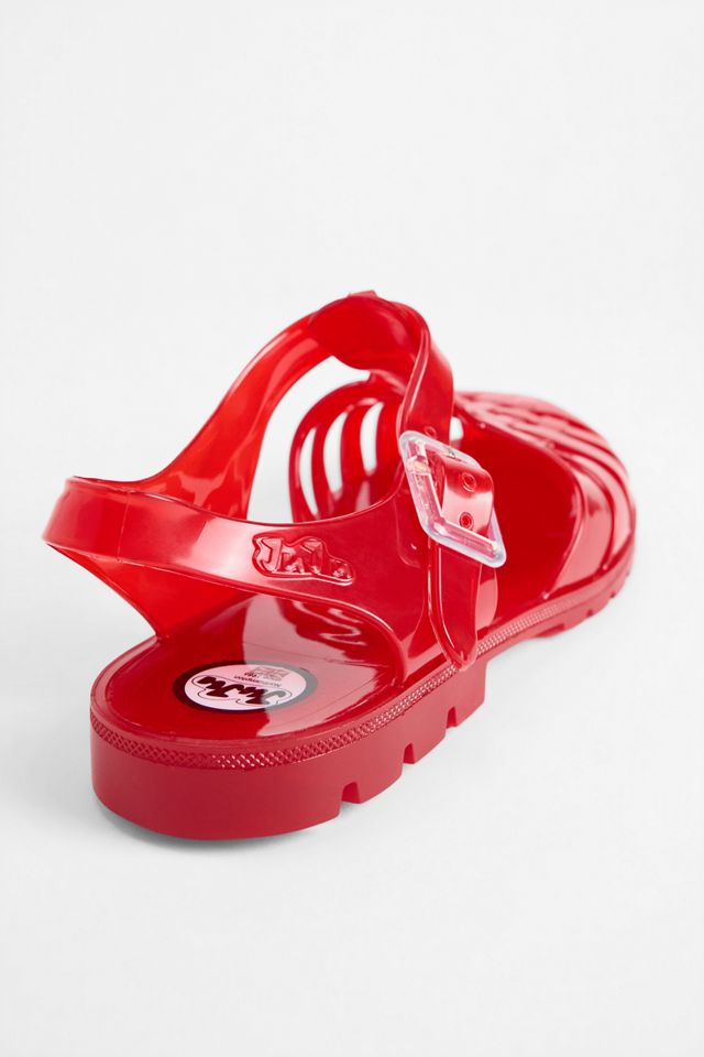 Juju Red Riley Fisherman Jelly Shoes #3