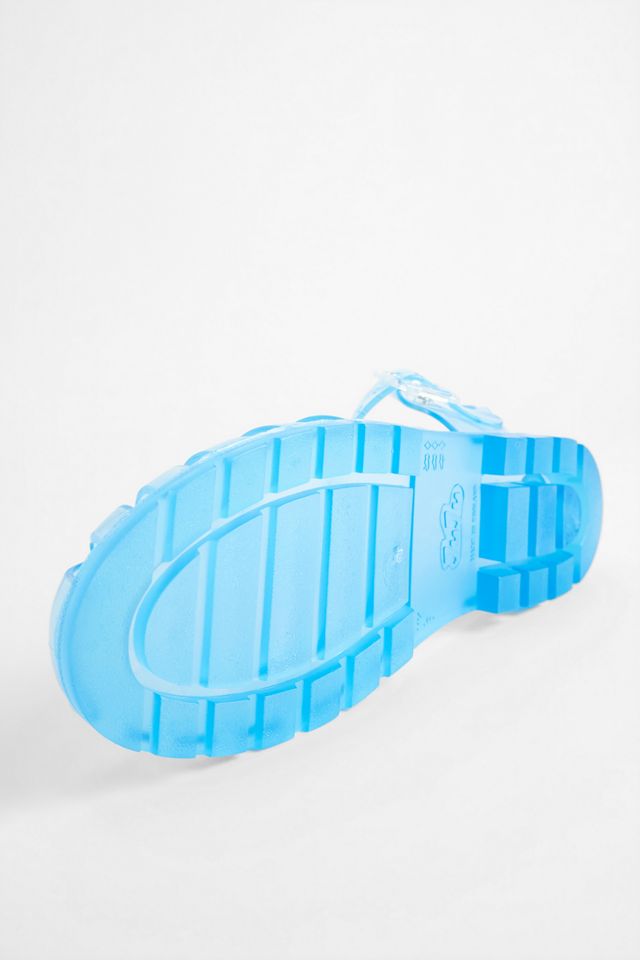 Juju Blue Riley Fisherman Jelly Shoes #4