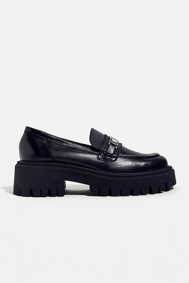 UO Black Portia Loafers #1