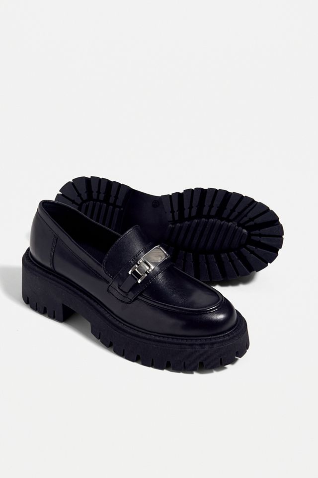 UO Black Portia Loafers #4