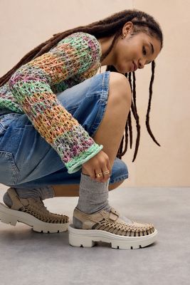 Scarpe Mary Jane Uneek Off-White KEEN