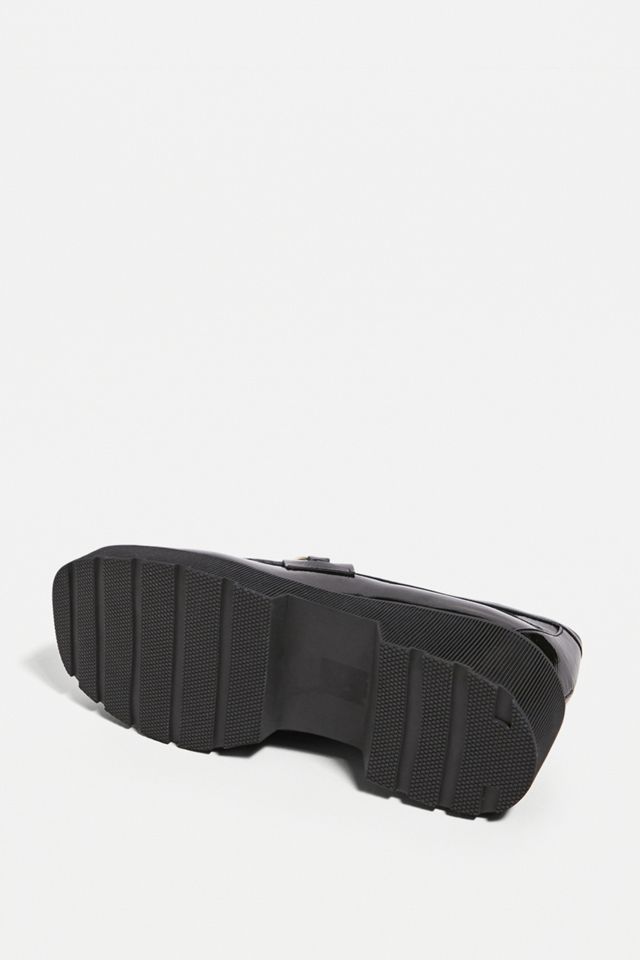 Steve Madden Black Patent Meadow Mocassini #4