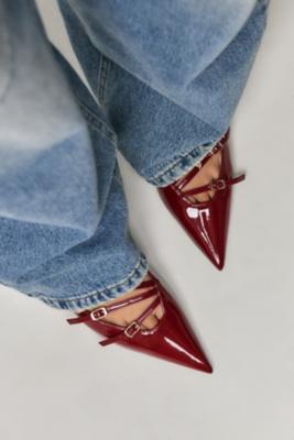 Steve madden red pump hotsell