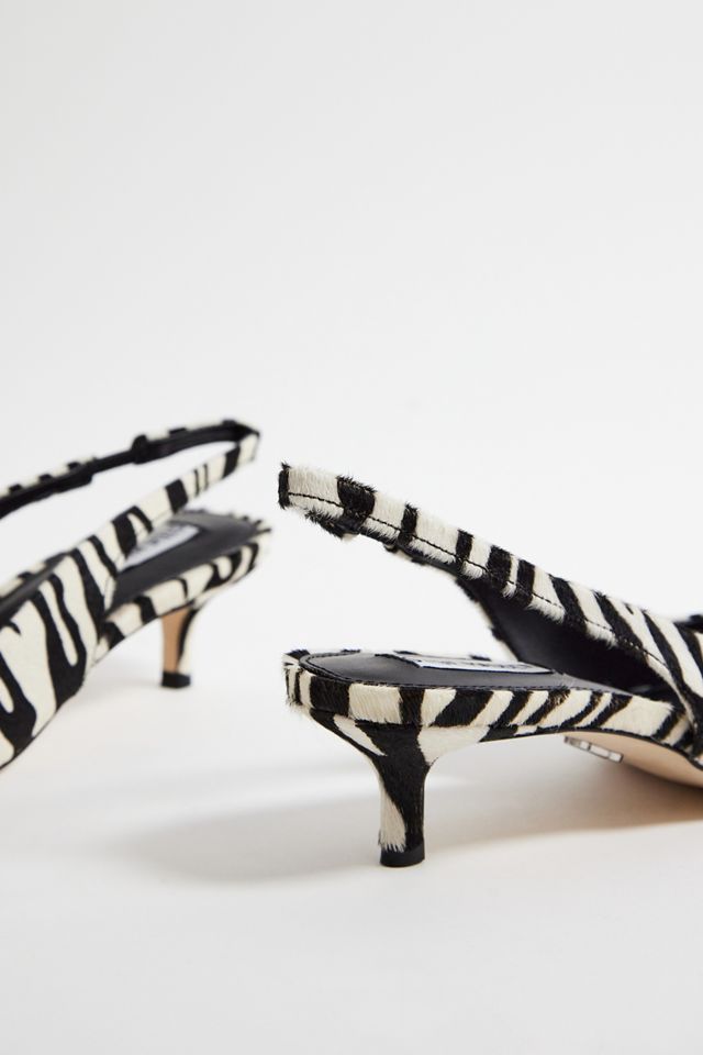 Tacones de Pulsera con Estampado de Cebra Kari de Steve Madden #4