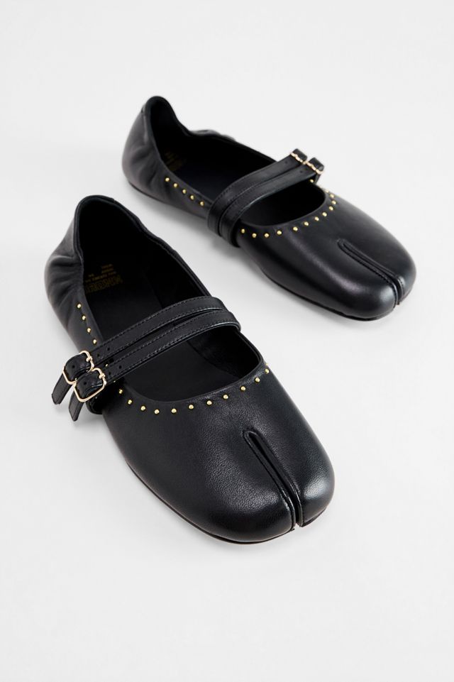BRONX Schwarze Semm-ie Ballerina-Schuhe #1