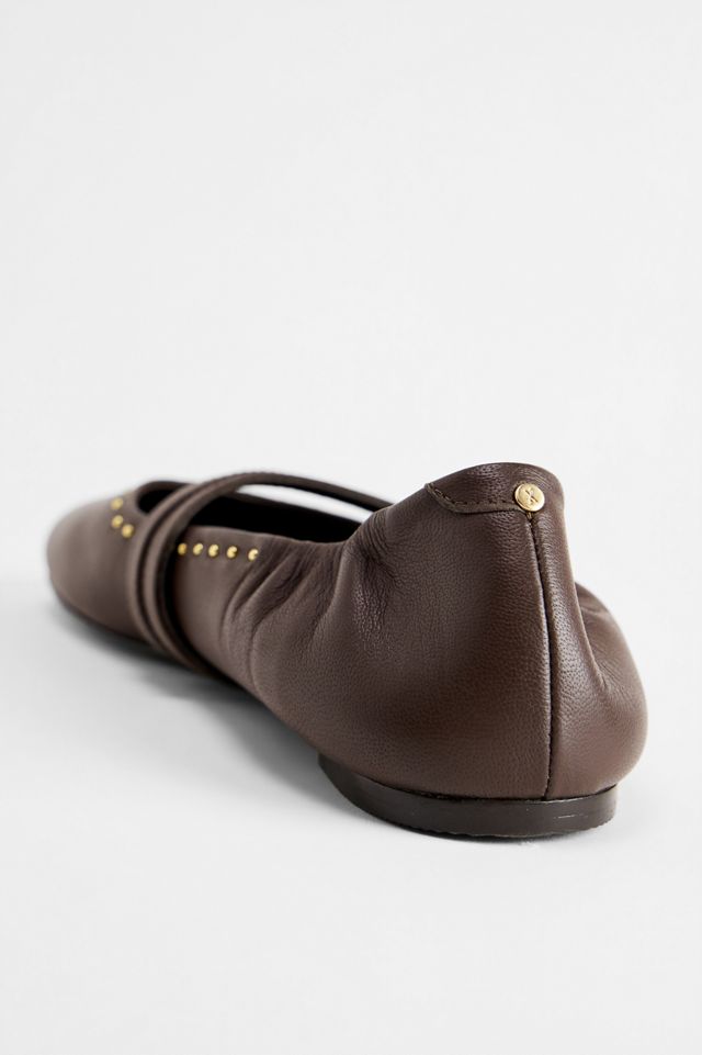 BRONX Braune Semm-ie Ballerina-Schuhe #4