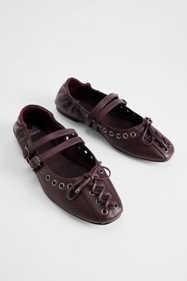Chaussures de ballet BRONX Bordeaux SER-AJAA