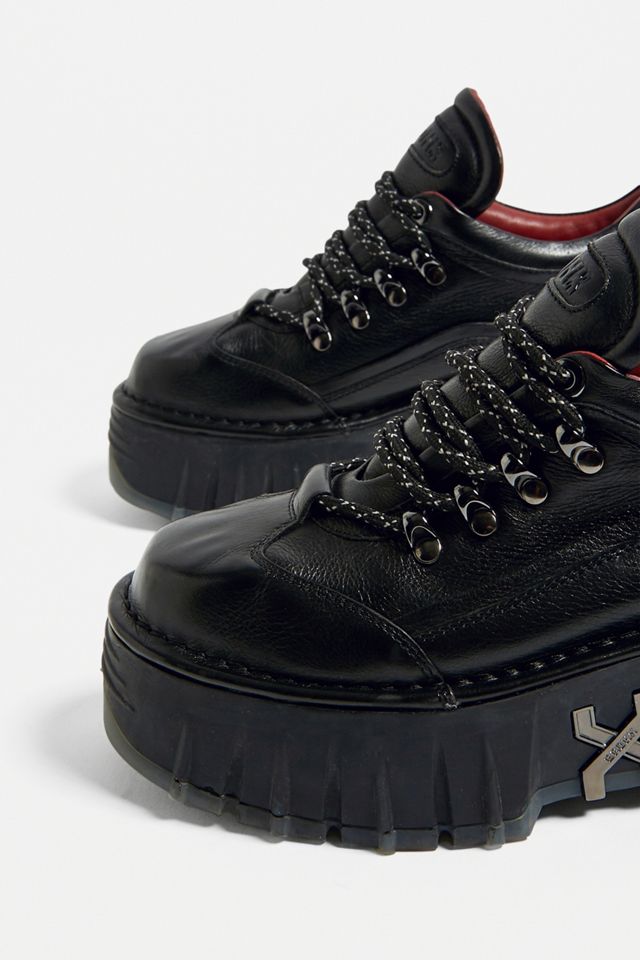 Bronx Moonwalk Black Platform Trainers #1