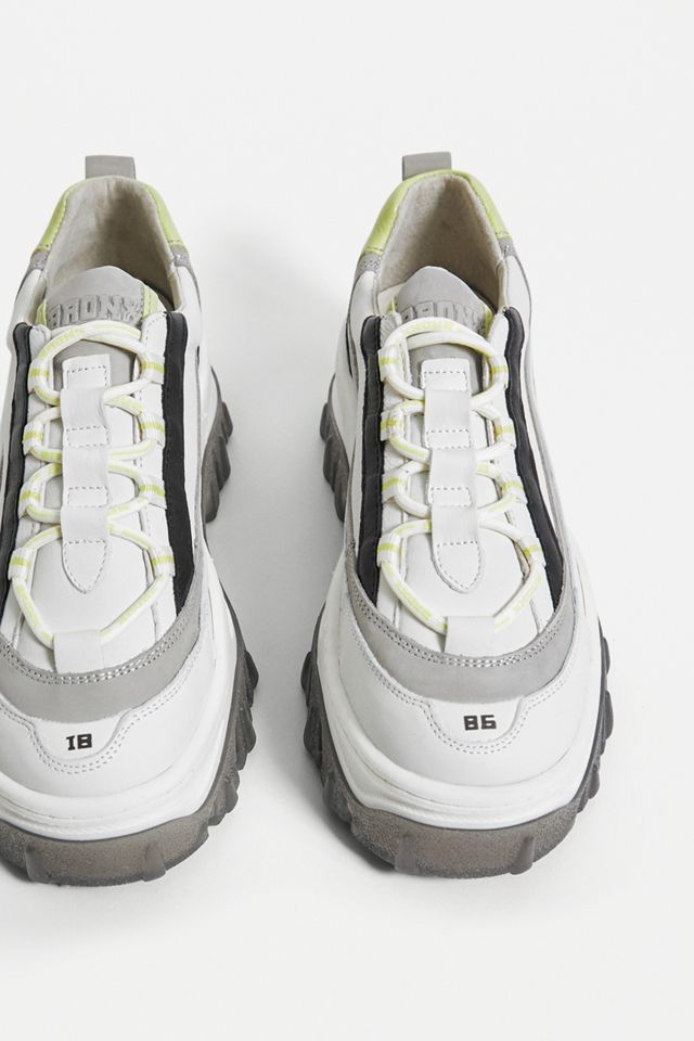 Bronx Jaxstar Chunky Lime Trainers #1