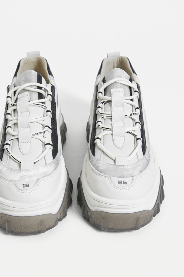 Bronx Jaxstar Chunky White Trainers #1