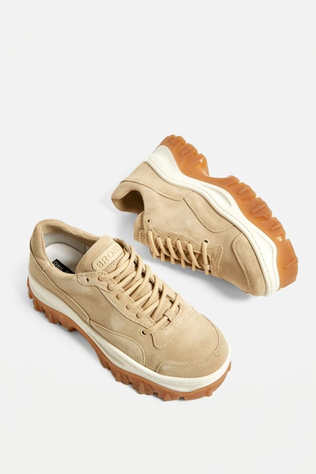 Light Sand Trainers | Urban Outfitters UK