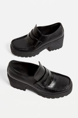 urban outfitters heeled loafers