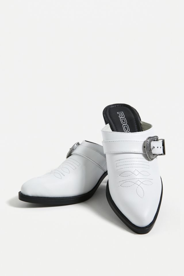 White store cowboy mules