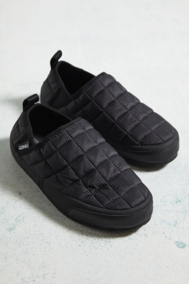 Gramicci Black Thermal Moc Shoes