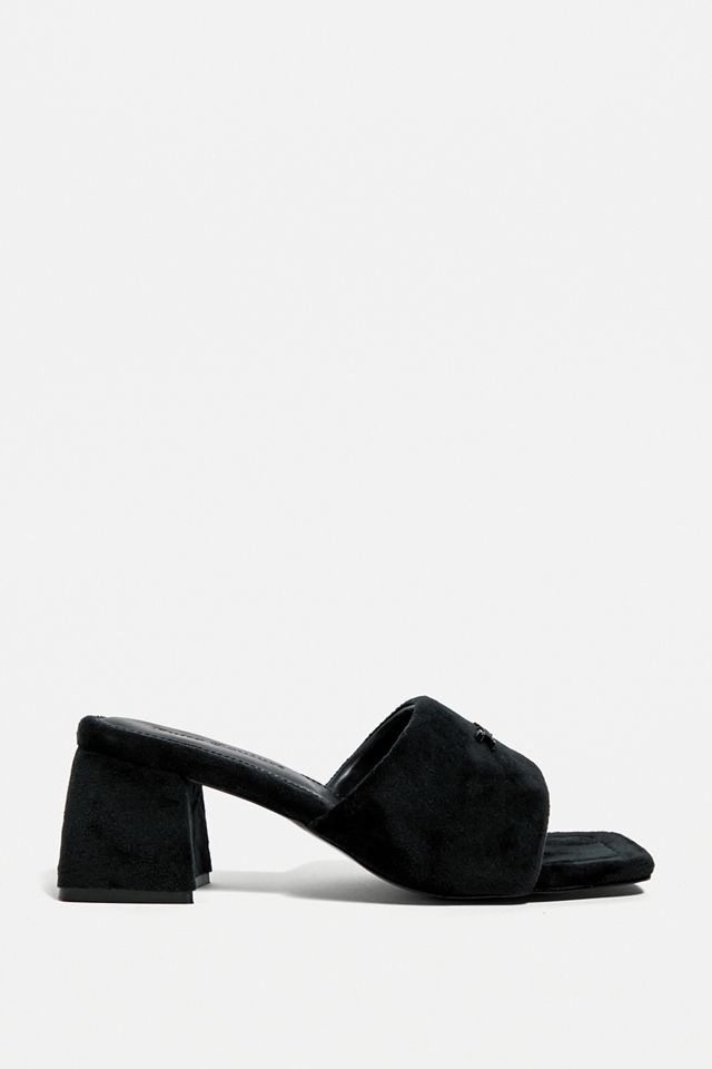 Juicy Couture Black Tilly Velour Mules #2