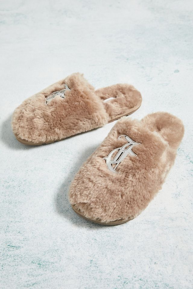 Juicy Couture Beige Faye Slippers #1