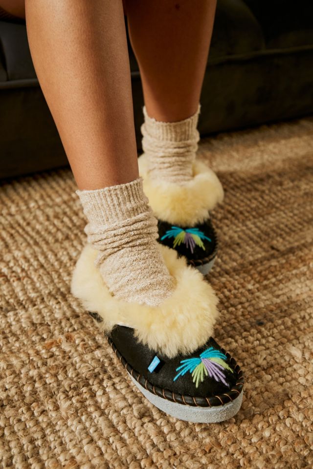 Sheepers Natural Sheepskin Slippers Urban Outfitters UK