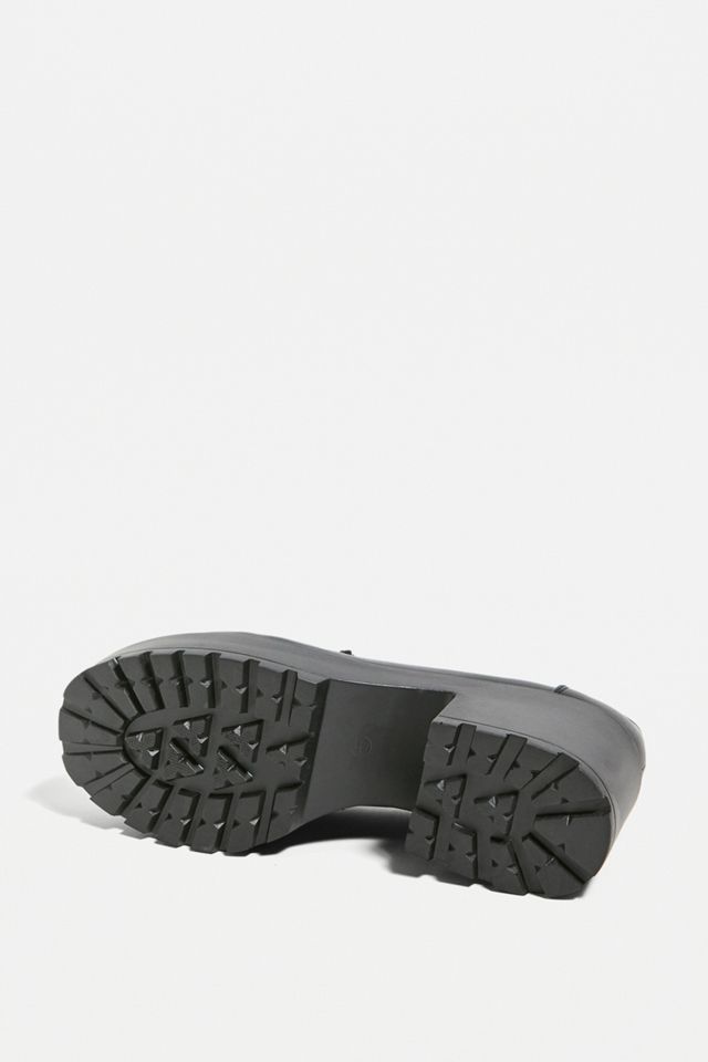 KOI - Mocassins à talon imitation cuir Vigo noirs #4