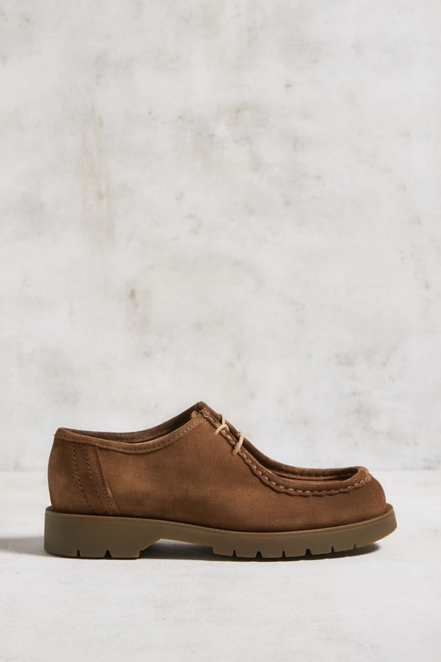 KLEMAN Zapatos Padror de gamuza coñac #1