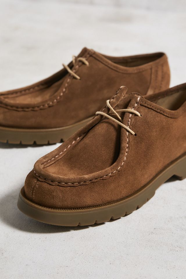 KLEMAN Zapatos Padror de gamuza coñac #4