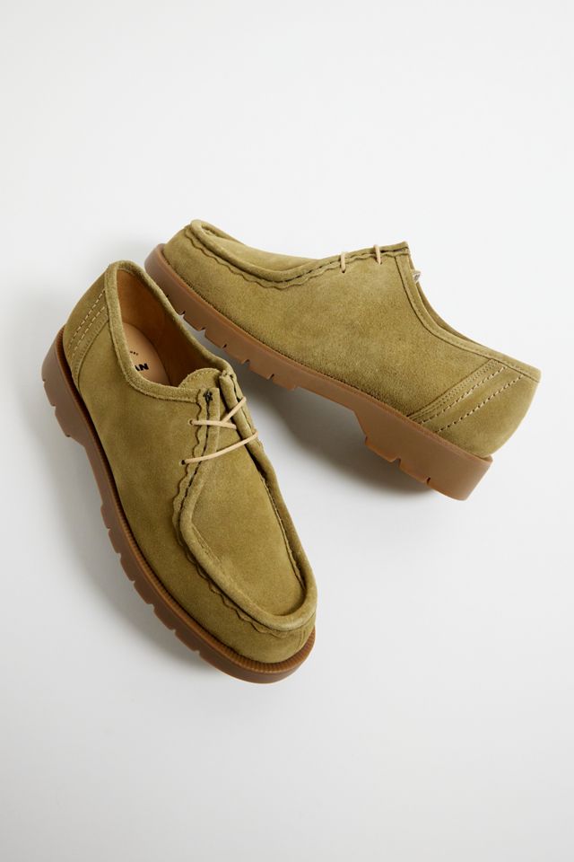 KLEMAN Khaki Suede Padror Shoes #1