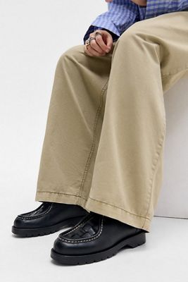 Zapatos KLEMAN Padror Tejidos de Cuero Negro