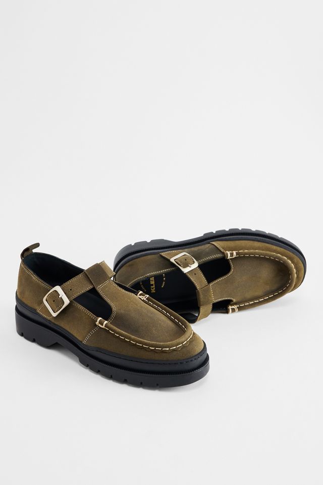 KLEMAN Khaki Rade Mary Jane Shoes #1