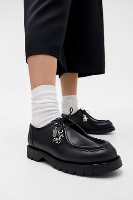 KLEMAN Black Padror Leather Shoes